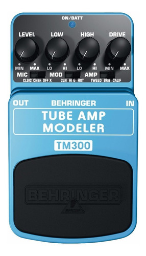 Behringer Tm300 Pedal Modelador Para Guitarra Eléctrica 