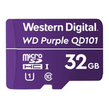 Memoria Micro Sd Wd Purple Sc Qd101 32gb Videovigilancia