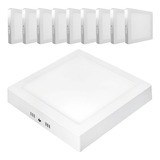 Kit 10 Painel Plafon Sobrepor Led 25w 24w 30x30 6500k