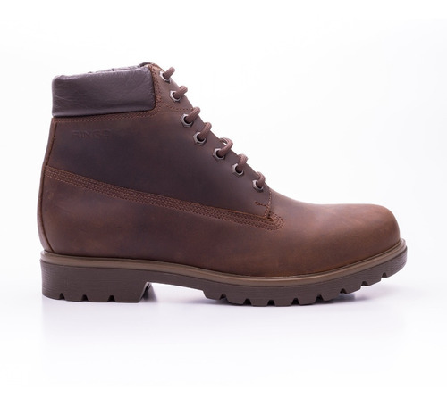 Bota Borcego Hombre Ringo Original  Cuero 