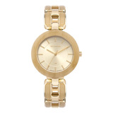 Relógio Technos Feminino Ref: 2035mzq/1d Bracelete Dourado