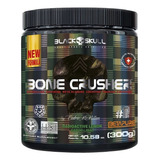 Suplemento Em Pó Black Skull  Eduardo Correa Bone Crusher Sabor  Limão Em Pote De 300g