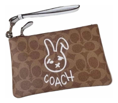 Muñequera Monedero Coach X Bunny