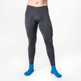 Calça Bike Ciclista Preta Masculina Acolchoada Fang Poker