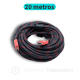 Cable Hdmi 20 Metros Full Hd Ps4 Ps3 Xbox 360 Laptop Tv Pc