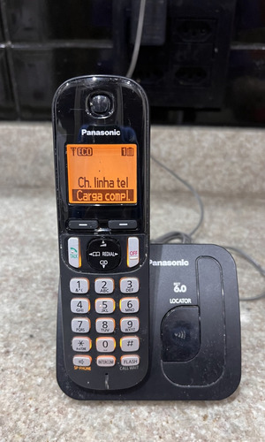 Telefone Panasonic Sem Fio Com Identificador De Chamadas