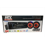 Paquete Autoestereo +bocinas Coaxiales De 6.5 Mtx-pk250bts