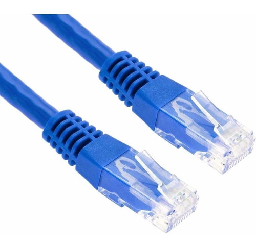 Cable Red Utp Cat5e Lan 50 Mt Conector Funda Sellado Fabrica