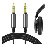Cable De Audio Para Auriculares Sony De 3,5 Mm | Negro