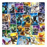 Combo 5 Cartões Qualquer Figura Boneco Skylanders 