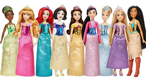 Muñecas Princesas Royal Shimmer Fashion Disney Hasbro F0899