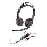 Diadema Usb Plantronics Poly C5220 Microfono Con Cancelacion