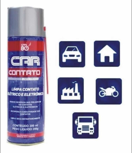 Limpa Contato Eletrico Spray P/ Eletronicos Car80