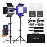 Gvm Rgb - Luz De Video Led, Iluminacion De Fotografia Con Co