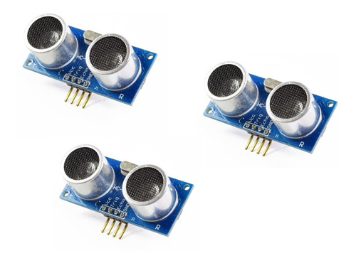 Paquete 3 Piezas Sensor Ultrasonico Hc-sr04 Arduino