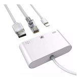 Lightning A Rj45 Lan - Adaptador Ethernet Para iPhone Y iPad