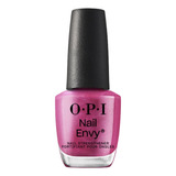 Opi Nail Lacquer Nail Envy Trat Fort. Powerful Pink 15 Ml