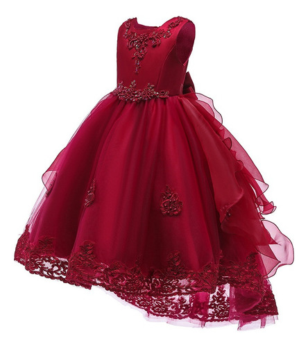 Vestido De Navidad Para Niña Precioso Y Elegante