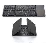 Ultra-delgado Portátil Plegable Mini Teclado Bluetooth K