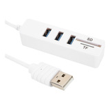 Cartão De Memória Usb Hub Usb3.0/leitor De Cartão De Memória