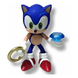 Sonic Muñeco Super Sonic Clasico Figura Articulada Con Luz