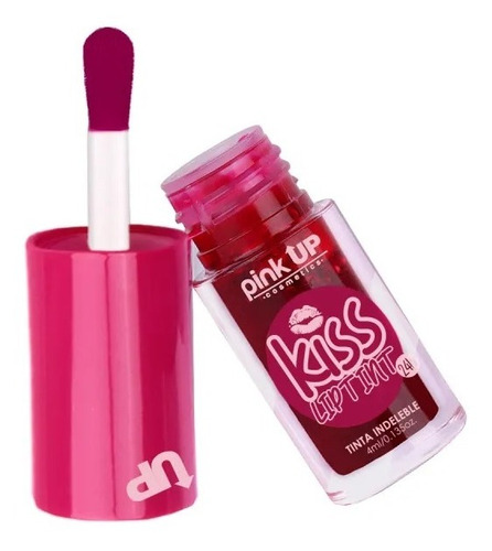 Tinta Indeleble Para Labios Kiss Lip Tint Pink Up 