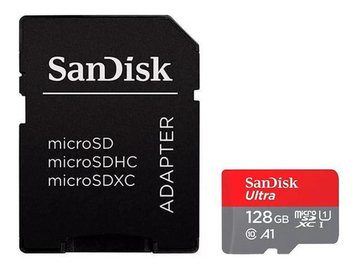 Cartão De Memória Micro Sd 128gb Com Adaptador Classe10