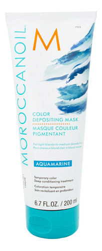 Moroccanoil Máscara Color Temp. Nutritiva Aquamarine X200 6c