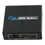 Splitter Switch Hdmi 1.4 1080p Amplificador 2 Salidas