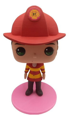 Funko Pop Personalizado Bombero