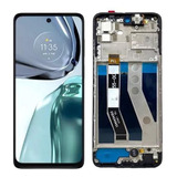 Tela Display Frontal Para Moto G62 Xt2223 C/aro Oled 