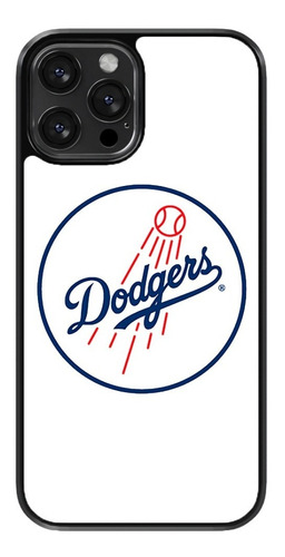 Funda Para Celular Los Angeles Dodgers Fondo Blanco Beisbol