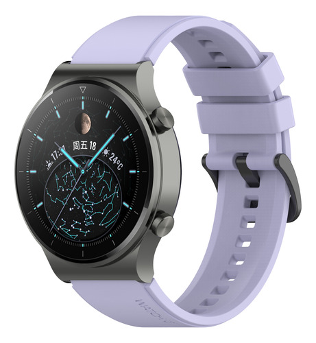 Correa De Silicona Oficial De 22 Mm For Huawei Watch Gt 2