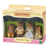 Sylvanian Familia Ardilla De La Nuez 4 Figuras 4172sy