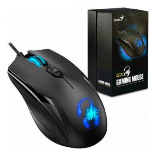 Mouse Gamer Genius Ammox X1-600 Negro - Gaming