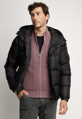 Chaqueta Hombre Puffa Aspen Fj Negro Fw 2023 Ferouch