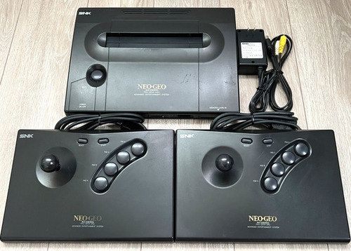 Neo Geo Aes + 2 Controles Y Juegos (arcade)