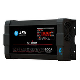 Fonte Automotiva Jfa 200a Storm Voltímetro Digital Mono 220v