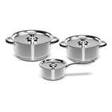 Batería De Cocina 6 Piezas Acero 410-6ss Wens