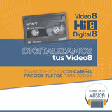 Traspaso Y Digitalización Cintas De Video8 - Hi8 - Digital8