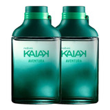 2x Colônia Desodorante Kaiak Aventura Masculino 100ml Natura