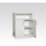 Rack Porta Microondas Horno 81x63x35 Cm Blanco