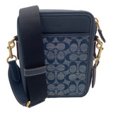 Coach Mariconera Sullivan Xbody In Si Denim Nuevo Original