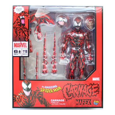 Figura De Acción Articulada Carnage Medicom Mafex Marvel Comics | Meses sin interés