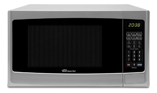 Microondas Grill Bgh Quick Chef B228de   Plata 28l 220v