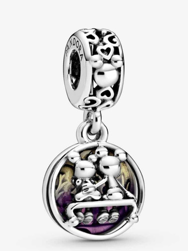 Charm Pandora Original Mickey Y Minnie Mirando Al Horizonte