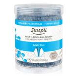 Starpil Cuentas De Cera Dura Azul De 21.16 oz Para Depilacio