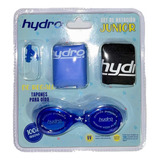 Set Natación Junior Hydro®: Lentes + Gorra + Tapones Oído