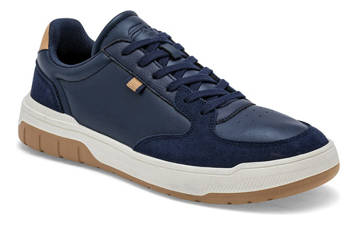 Tenis Flexi 417501 Color Marino Para Hombre Tx8