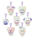 Bts Bt21 Minini Doll Keyring Rainbow